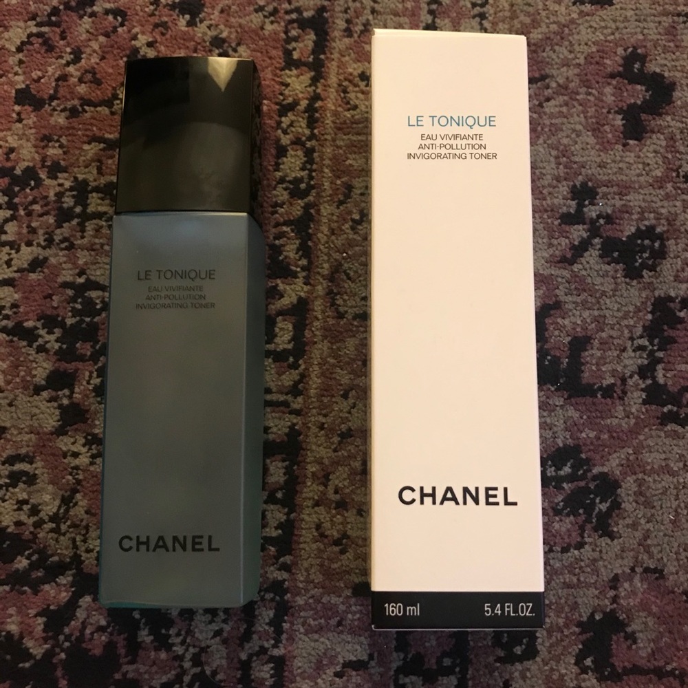 EMPTY Chanel Le Tonic Bottle with original package